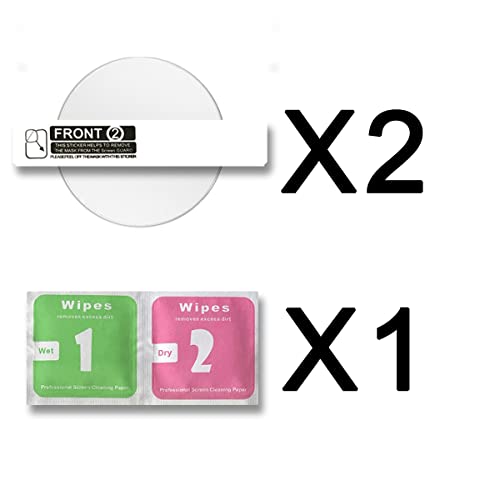 Ocdin Screen Protector for Omega x Swatch Speedmaster Moonswatch, Hydrogel TPU Soft Film for Acrylic Crystal (2)