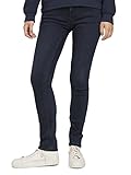 Mit Reißverschlusstasche TOM TAILOR Damen 1029659 Alexa Slim Jeans, 10173-Dark Stone Blue Black Denim, 32W / 30L