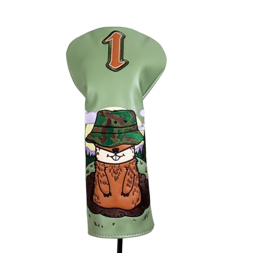 BIG TEETH Gogher Golf Head Covers Golf Club Protector Smile ...