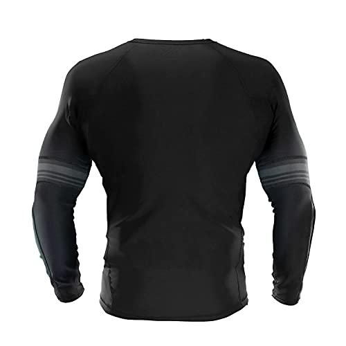 Sanabul Core Long Sleeve Jiu Jitsu Rash Guard MMA BJJ Wrestling Shirt Grappling3