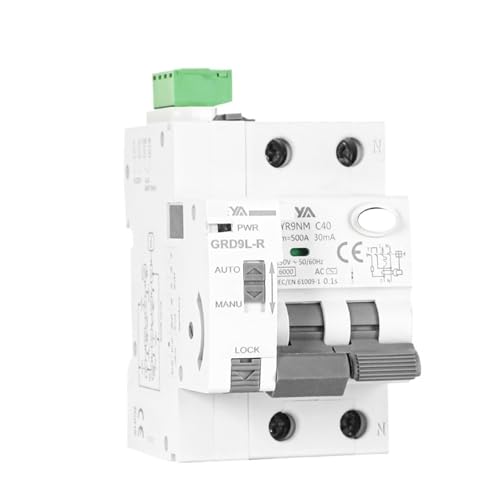 Disjoncteur de fuite automatique type A 40A élimine les coupures de courant prolongées