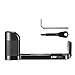RX100 VII Microphone Mount Vlog Bracket Handle Grip w Cold Shoe Mount and 1/4 inch Tripod Screw for Sony RX100 I II III IV V VI VII (M1/M2/M3/M4/M5/M6/M7) Vlogging Accessories