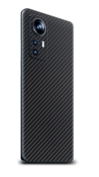Orgic India Xiaomi Mi 12 Pro Skin Wrap Sticker Carbon Black (Back, Sides & Camera)