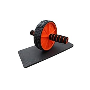 HH Home Hut Exercise AB Wheel Roller Abdominal Exercise Abs Knee Mat Pad Training Workout