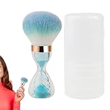 nylon tessuto al metro Morbide setole sintetiche per un'applicazione delicata, liscia e uniforme di fard o polvere sulle guance offrendo una finitura naturale che migliora le caratteristiche del viso sia per la routine quotidiana di trucco che per l'uso professionale