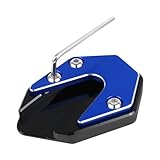 フットサイドスタンドエクステンション ジーエスエックス250R ダウンロード250 ゴールデンウィーク250/S/F SRマックス250 SRマックス300 2020-2023 オートバイキックスタンド延長プレート足側スタンドサポートパッド