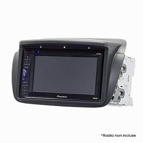 Sound-way - Kit Montage Cadre de Radio Adaptateur autoradio 2 DIN Compatible avec Fiat Doblo (263) / Opel Combo Tour (D)