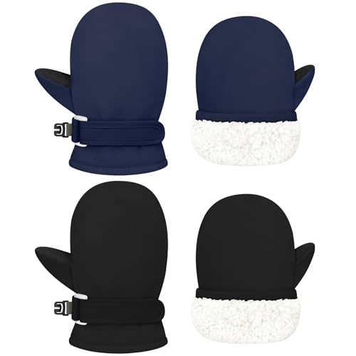 Olreco Toddler Mittens Baby Mittens Winter Waterproof Toddler Gloves Toddler Snow Gloves for Kids Infant Mittens Boys Girls