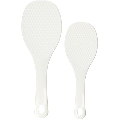 Inomata 1150 Rice Paddle, White 2 PACK Cover