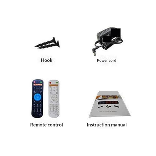 Temporizador digital multifuncional con alarma LED miniatura 6