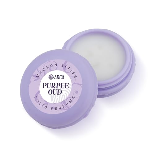 Image of ARCa Purple Oud Solid Perfume for Women | Alcohol Free Solid Perfume for Women | Perfume for Girls | Travel Friendly & Pocket Friendly Fragrance | Gift for Her