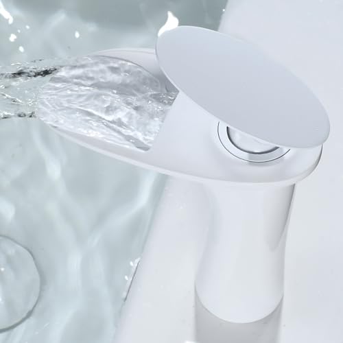Robinet de salle de bain cascade gris idéal pour rénover un lavabo rétro - 4