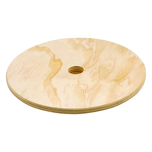 SUPVOX Wooden Dumbbell Plate Weights Bumper Plate Set for Sports Fitness and Rehabilitation