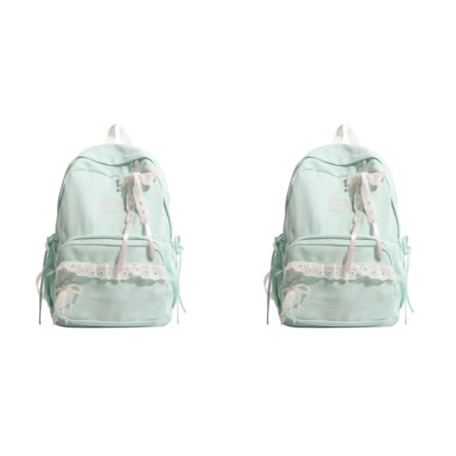 Sac à dos femme grande capacité vert pour résoudre le manque d'espace