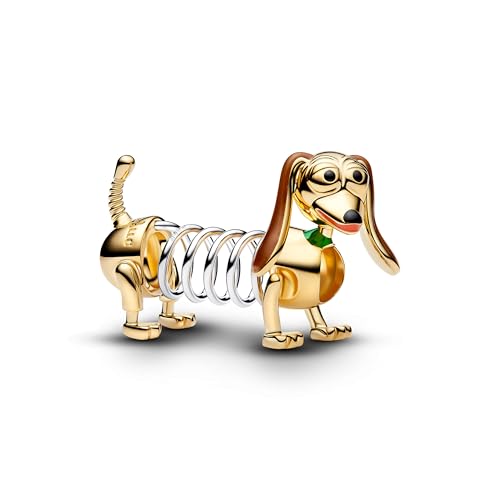 PANDORA Disney Pixar Toy Story Slinky Dog 764603C01 Anhänger