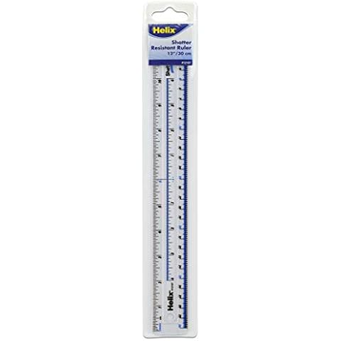 Helix 30cm Shatter Resistant Ruler Cover