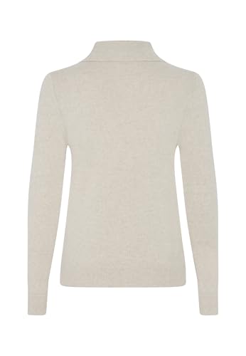 Image of Style & Republic Women's 100% Cashmere Slim Turtleneck Pullover Sweater