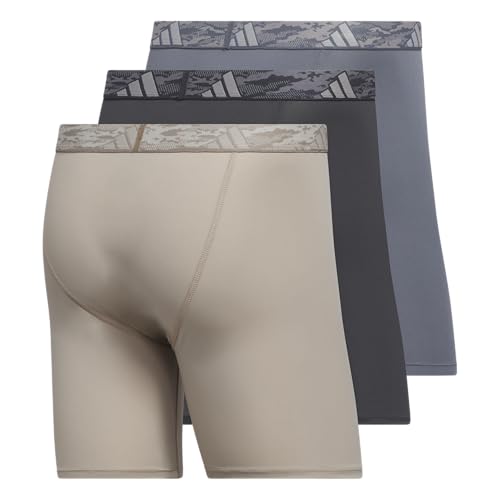 Image of Adidas Men's Performance Boxer Brief Underwear (3 Pack)