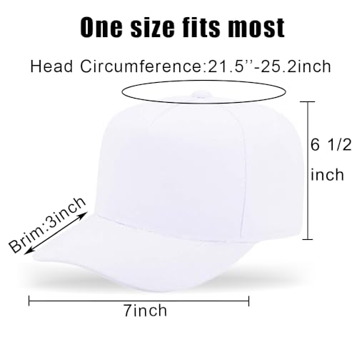 Image of 5-Panel Baseball Cap for Workouts, Hiking, Outdoor Sports, Customizable DIY Design, All-Season Comfort Fit, Adjustable