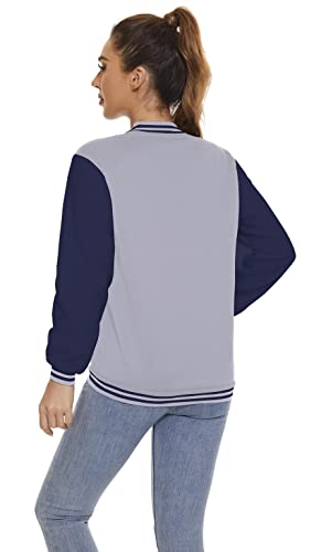 Image of Yuji Itadori Women Varsity Jacket Baseball Lightweight Outwear Fleece Coat Button Down Clothes