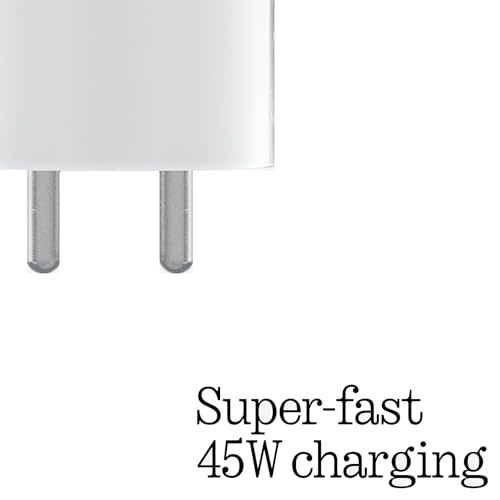 Image of Original 45W PD Fast Charger Adapter for Nothing Phone 2a 2 1 - USB-C Rapid Power Delivery