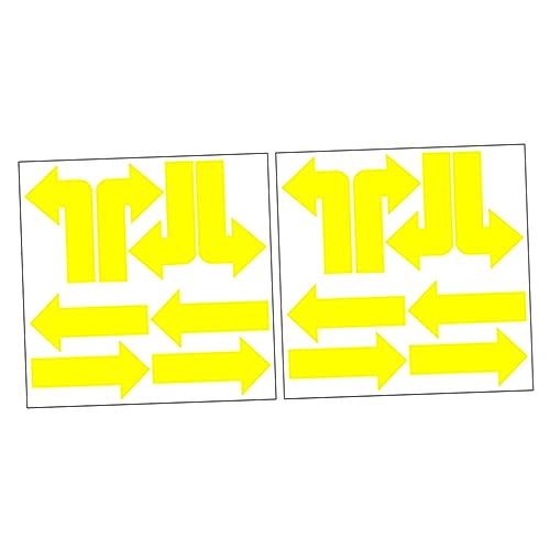 Autocollants flèche décoration mural signalisation sol PVC pour adultes