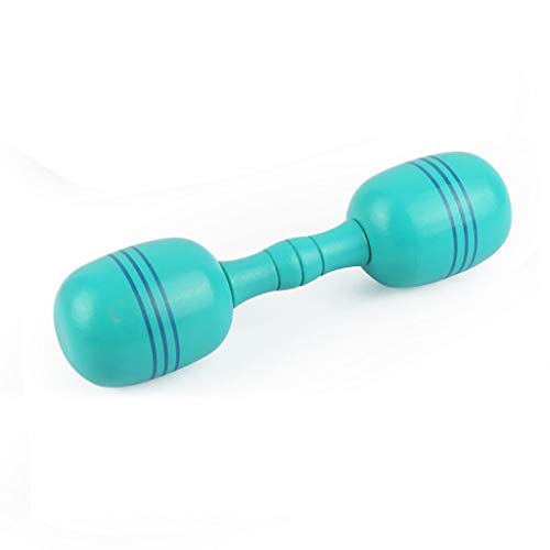 Chenway Dumbbell Toy for Kids Fitness Dumbbell Exercise Toys at Home Wooden Gym Dumbbell - Thumbnail 3