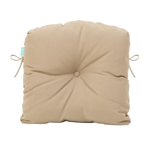 Image of QILLOWAY Outdoor Chair Cushion Set with Strings,Replacement Outdoor Cushions for Patio Furniture.(Beige /Sand /Camel)