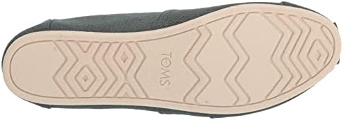 TOMS Women's Alpargata Loafer Flat, Stormy Green Heritage Canvas, 7 | Image 3