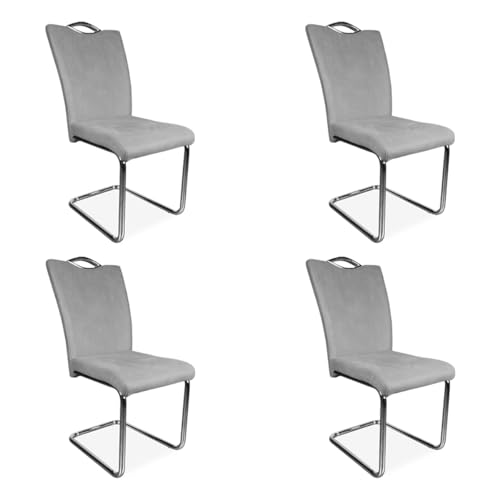 Sillas Comedor Baratas 4 Unidades Color Marrón Marca Homey