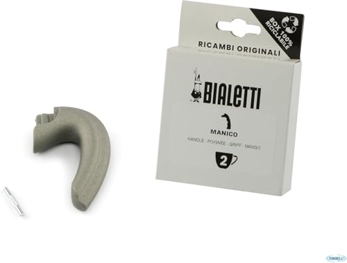 Bialetti Moka Induction 2 Cup Gray Handle Replacement Part