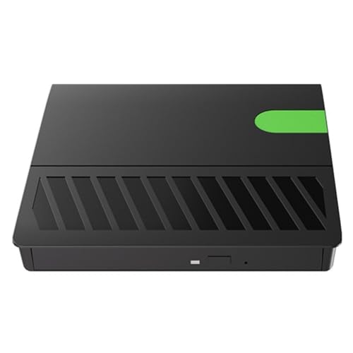 Lecteur DVD portable 3.0 Type-C vert avec câble intégré universel - 2