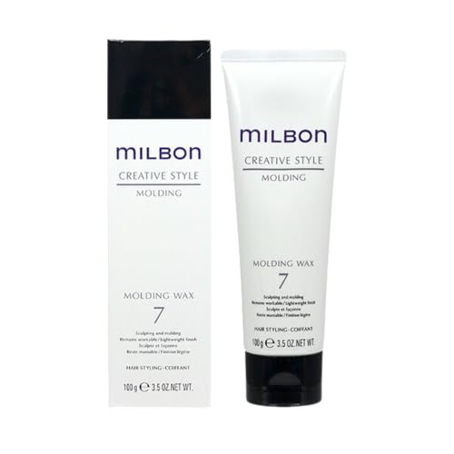 Milbon Creative Style Molding Wax #7 3.5 oz - Thumbnail 2