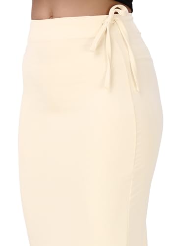 Image of Mehrang Microfiber Saree Shapewear Petticoat for Women, Cotton Blended Shape Wear Dress for Saree