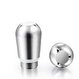 SageFurned Edelstahl-Dampfstabdüse für Expobar-Kaffeemaschinen, 8,3 mm Schraubenaußendurchmesser, 3-Loch- oder 4-Loch-Konfiguration