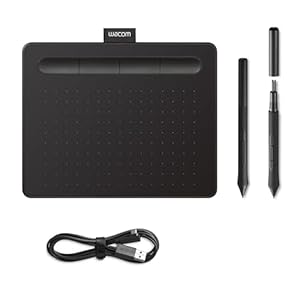 Wacom Intuos S Grafiktablett Schwarz