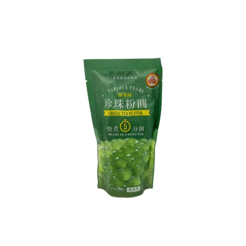 Wufuyuan Tapioca Pearl-Green Tea 250gr x 4 pack