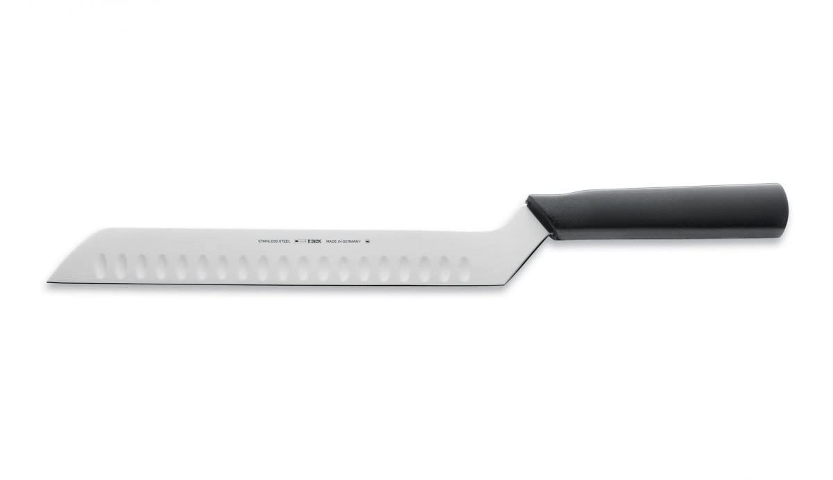 F. DICK Käsemesser 26 cm - rostfrei, Klinge extra scharf, 56 HRC, Kullenschliff Käseschneider ergonomischer Griff hygienisch - Spezialstahl Aufschnittmesser - Profi Messer - 81057262K