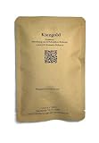 Kiezgold Drip Bag Kaffee (50x10g) – Espresso Blend 50% Arabica 50% Robusta, Filterbeutel Kaffee to go, schokoladig-nussig, soziale Rösterei Berlin