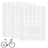 INSTALLATION FACILE : Le kit d'autocollants de protection pour vélo est disponible en différentes formes et tailles, vous permettant de choisir facilement celui qui convient le mieux aux parties clés de votre cadre. Il s'applique sans bulles ni plis, et sa position peut être ajustée à plusieurs reprises.