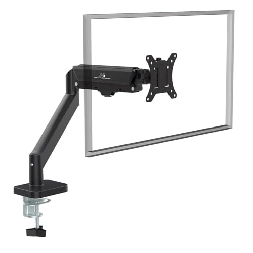 Support de moniteur réglable en hauteur Maclean MC-133 rotatif VESA 100x100 pour écran 17-32