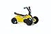 BERG Toys GO2 2 in 1 Baby Toddler Push and Pedal Small Go Kart Indoor Outdoor 4 Wheel Ride On Toy for Ages 10-30 Months, Yellow
