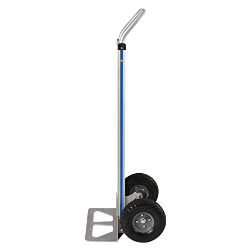 Carretilla de mano resistente de aluminio con capacidad 500 lbs miniatura 6