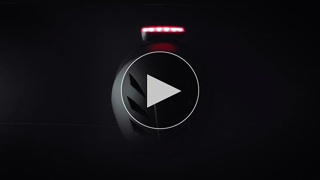 CASR Halo Led Pour Casques - Éclairage USB-C 14 LEDs - Sécurité Nuit Trottinette Et Vélo électrique