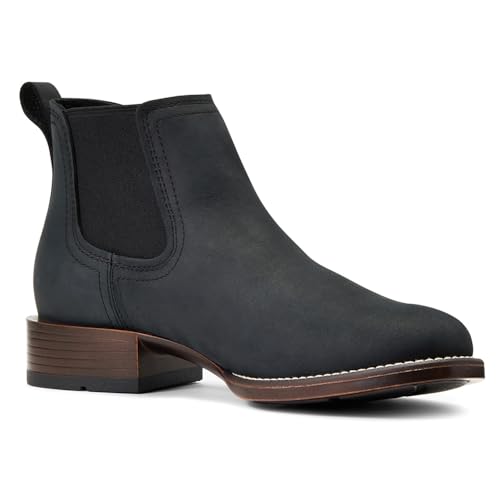 Image of ARIAT unisex-child Booker Ultra Round Toe Western Boot