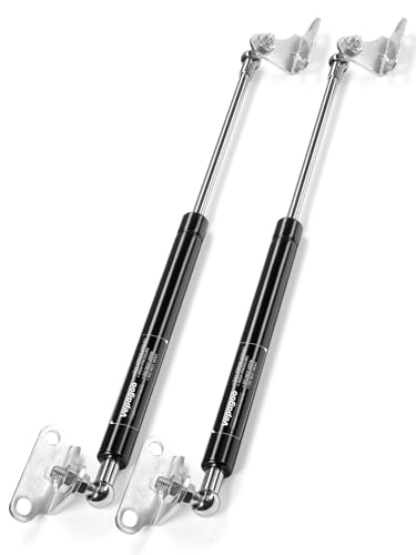 Vepagoo 500MM 150N/15KG Gasdruckfeder, 50CM Universal regelbar Schwerlast L-Typ Gasdruckdämpfer Hydraulisch Gasfeder für Bett Tür Deckel Schuppen Fenster und andere individuelle Anwendungen, 2er