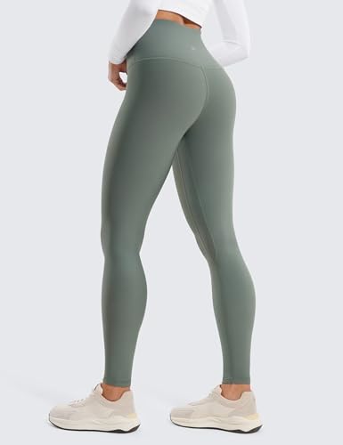 Image of CRZ YOGA Fleece Thermal Leggings 28'' | Thermal, Casual, Full Length, Winter, for Women