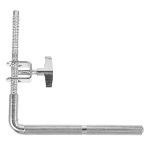 Soporte de abrazadera para Cowbell metálico Healeved para batería