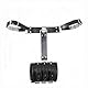 SUPKTHDY Handgelenk und Arm Bondage Restraint Set, Verstellbares BDSM Set mit Behind Sex Cuffs Fesseln