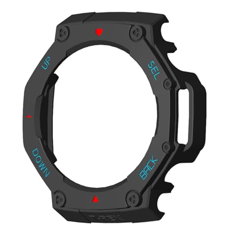 傷のつきにくい PC シェルカバー 3 つの軽量ケース耐衝撃ハウジングスリーブと簡単なインストールスマートウォッチケース